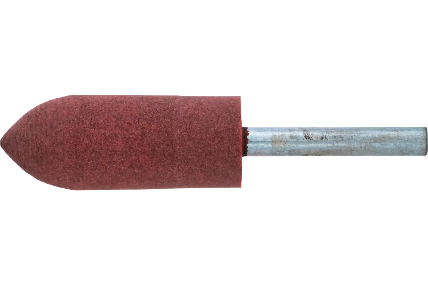 Picture of Pferd Poliflex® Mounted Point, Rubber Bond, A11 Shape, 120 Grit, 1/4" Shank